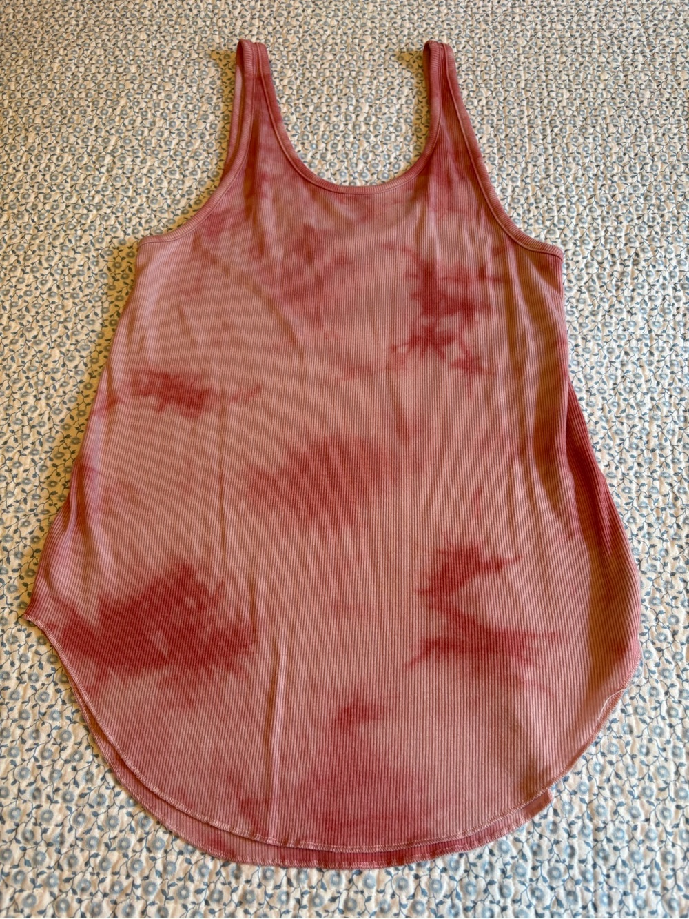 Victoria’s Secret Women's Tie-Dye Ribbed Tank Top